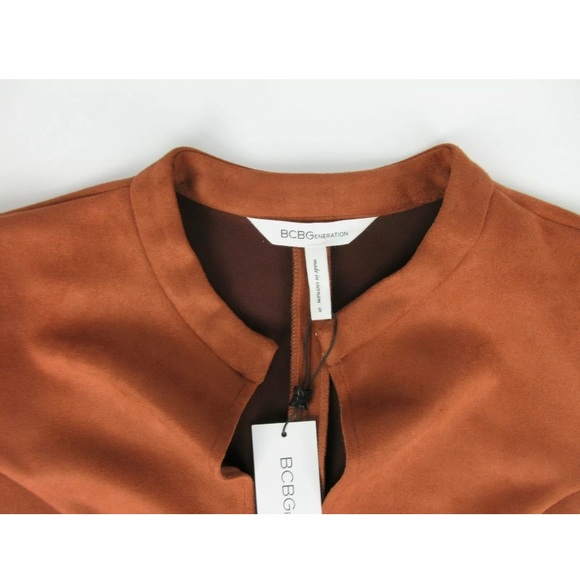 BCBG Maxazria Womens Bell-Sleeve Cinnamon - Picture 6 of 8